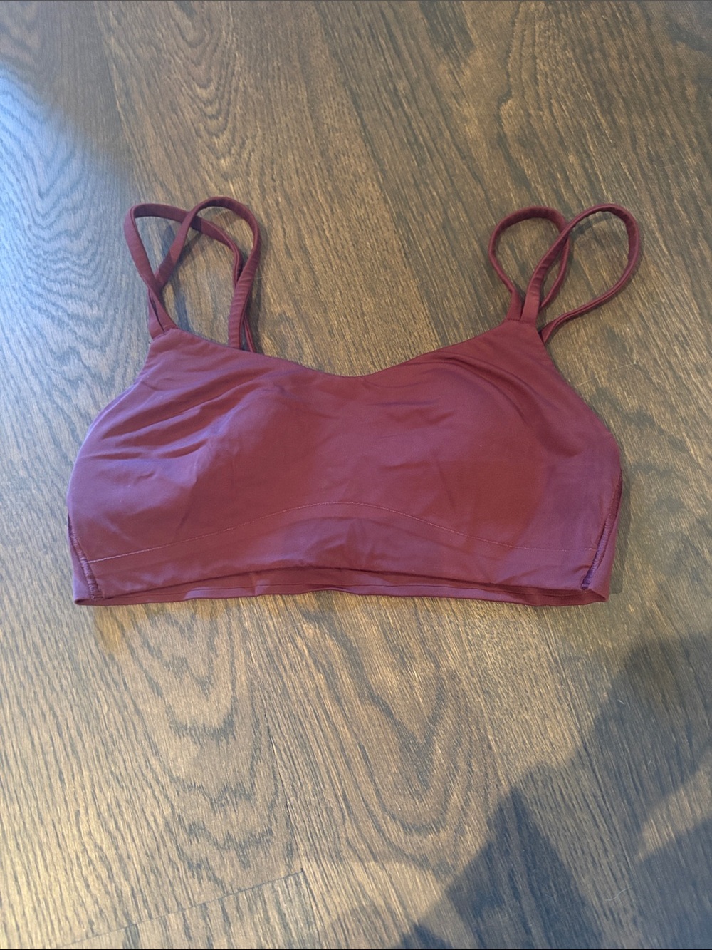 Women’s LululemonSeamless Bralette - Burgundy Size 4